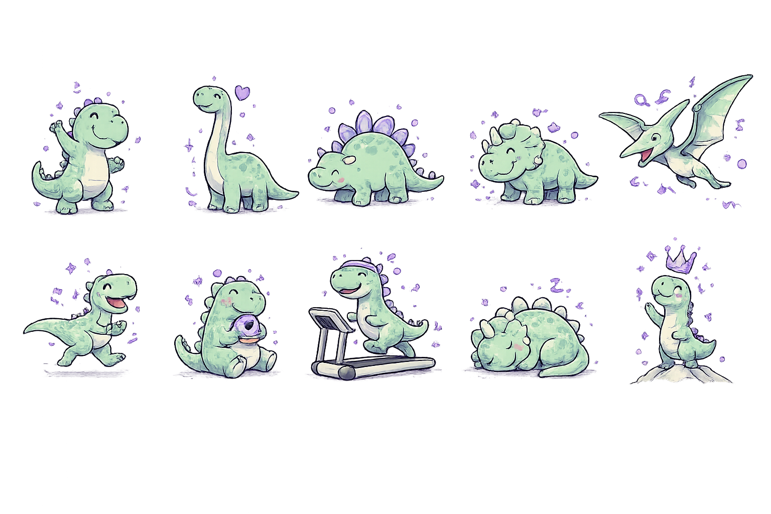 Rexi Dino Maskottchen
